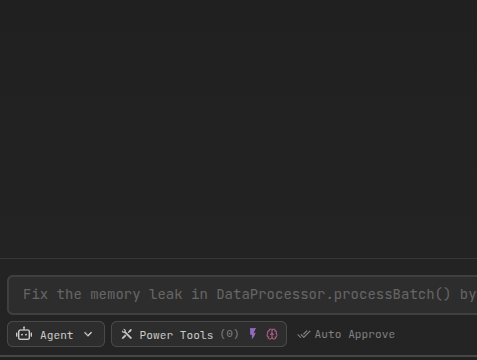 Agent Selector - Use skills tools toggle